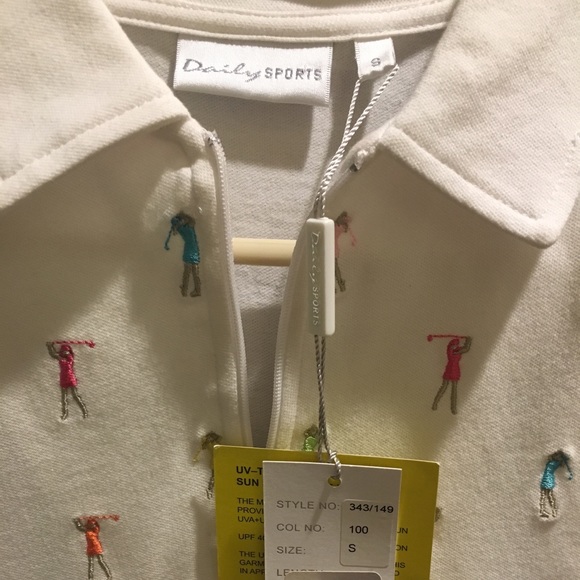 Daily Sports Tops Nwt Womens Golf Polo By Daily Sports Sweden